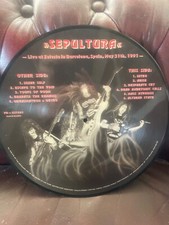 Sepultura vinyl picture gebraucht kaufen  Taufkirchen (Vils)