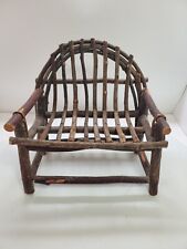 Sofá decorativo vintage rústico country cottagecore galho de madeira namoradeira boneca comprar usado  Enviando para Brazil