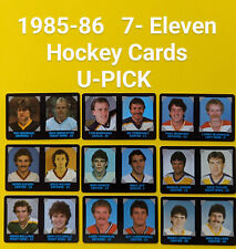 1985-86  7-Elleven Super Stars NHL HOCKEY 7-11 CREDIT CARDS  U-PICK  1-25 na sprzedaż  Wysyłka do Poland