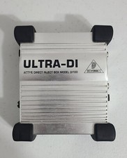 Behringer Ultra DI-100 Professional Bateria/Phantom Powered DI Box: comprar usado  Enviando para Brazil