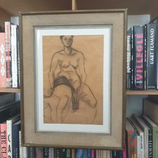 Charcoal figure drawing for sale  NORTH SHIELDS