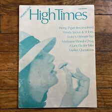 High Times Magazine #1 1974 First Issue One Dollar Excellent Condition comprar usado  Enviando para Brazil