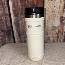 Caneca de viagem Stanley 16 oz bege aço inoxidável  comprar usado  Enviando para Brazil