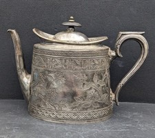 Silver plated tea for sale  MIDHURST