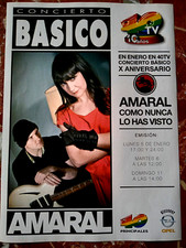 AMARAL BASICO ANUNCIO DE REVISTA PROMOCIONANDO NUEVO DISCO comprar usado  Enviando para Brazil