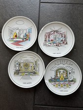 Design Memorabilia Alessandro Mendini 4 placas decorativas de cerâmica 8" diâmetro comprar usado  Enviando para Brazil