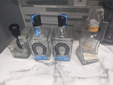 Garrafas de tequila Don Julio 70, Herradura plataforma, Adictivo tequila 4 garrafas  comprar usado  Enviando para Brazil