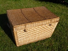 Korbtruhe truhe rattan gebraucht kaufen  Schleiz