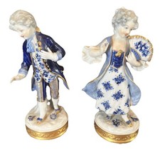 Pair volkstedt porcelain for sale  DISS