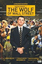 Autógrafo assinado por Martin Scorsese O Lobo de Wall Street 12x18 foto BAS comprar usado  Enviando para Brazil