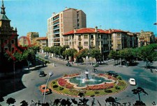 Cartão postal fotográfico; Pamplona, Plaza General Mola comprar usado  Enviando para Brazil