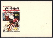 Reklame siedesalz garlinensalz gebraucht kaufen Reklame siedesalz garlinensalz gebraucht kaufen  Berlin