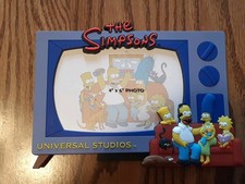 Moldura para fotos The Simpsons TV 4x6 sofá família retrato Universal Studios 2014 comprar usado  Enviando para Brazil