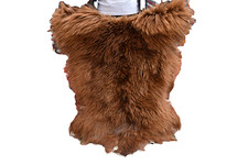 Tapete de pele de cabra Angora couro de cabra 2 x 3 pés pele de cabra 100% natural comprar usado  Enviando para Brazil