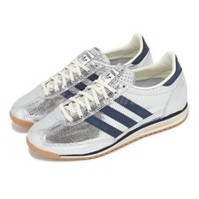 adidas Originals SL 72 OG W Silver Metallic Collegiate Navy Women Casual JH8654 na sprzedaż  Wysyłka do Poland