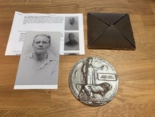 Ww1 memorial plaque for sale  THIRSK