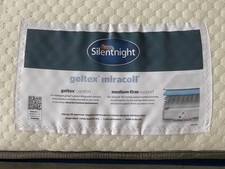 Silentnight miracoil geltex for sale  PRINCES RISBOROUGH