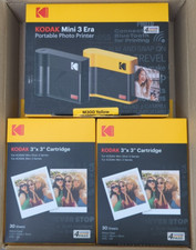Usado, Impressora Fotográfica Bluetooth Portátil Kodak Mini 3 Era (Amarela) Com 68 Folhas, 4PASS comprar usado  Enviando para Brazil