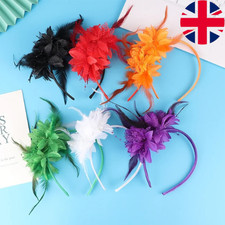 Flower feather hair for sale  SOUTHALL