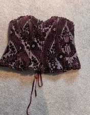 Womens burgundy gothic for sale  IPSWICH