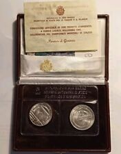 Cofanetto monete argento usato  Nole