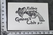 Wunderkammer exlibris pistola usato  Italia
