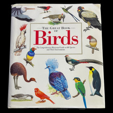 The Great Book of Birds by Illustrated Species Encyclopedia Hardcover, usado comprar usado  Enviando para Brazil