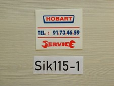 Sticker autocollant hobart d'occasion  Vieux-Condé