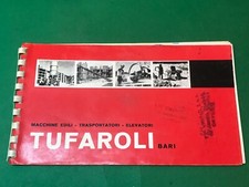 Brochure tufaroli bari usato  Catania