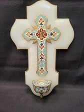 Crucifix benitier mural d'occasion  Bavay