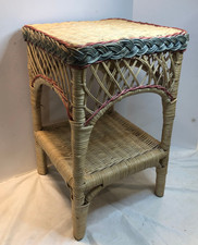 Vintage wicker end for sale Vintage wicker end for sale  Barronett