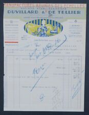 Facture 1924 duvillard d'occasion  Nantes-