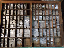 Letterpress font hand for sale  Pittsburgh