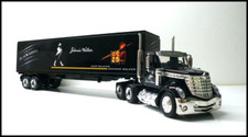 Semi-reboque preto fundido Lonestar caminhões Johnnie Walker gráficos personalizados em escala 1/43 comprar usado  Enviando para Brazil
