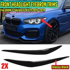 Usado, Schwarz Scheinwerferblenden Für BMW 1er F20 F21 LCI Scheinwerfer Wimpern 2015-19 comprar usado Usado, Schwarz Scheinwerferblenden Für BMW 1er F20 F21 LCI Scheinwerfer Wimpern 2015-19 comprar usado  Enviando para Brazil