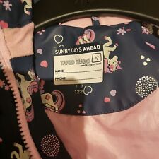 Girls raincoat size for sale  STOCKPORT