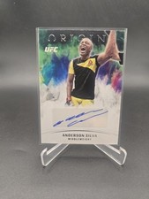 Anderson Silva 2022 UFC Chronicles Origins autografado comprar usado  Enviando para Brazil
