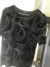 Ladies black sparkly for sale  HIGH WYCOMBE