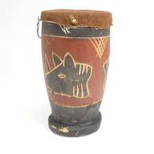 African wooden drum for sale  Knoxville