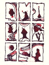 Pierre alechinsky print d'occasion  Expédié en Belgium