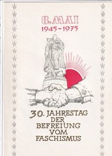 Ddr gedenkblatt jahrestag gebraucht kaufen  Berlin