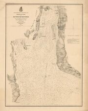 Carta náutica de boca 1874 Detroit River, usado comprar usado Carta náutica de boca 1874 Detroit River, usado comprar usado  Enviando para Brazil