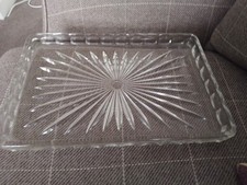 Vintage clear glass for sale  FRODSHAM