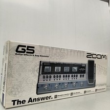 Pedal processador de efeitos múltiplos guitarra Zoom G5 com modelagem de amplificador e interface USB JPN comprar usado  Enviando para Brazil