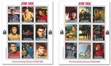 St. Vincent 1996 - Star Trek 30 Anos - Conjunto de 2 Folhas de Selos Scott #2244-5 MNH, usado comprar usado  Enviando para Brazil