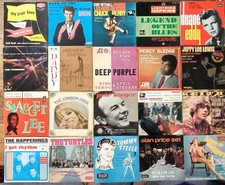 Lot disques vinyls d'occasion  Aurec-sur-Loire