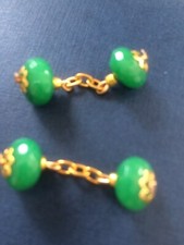Vintage jade gilt for sale  WEMBLEY
