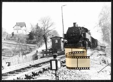 Foto 15x10cm - Dampflokomotive BR 86 1501-5 - Bahnhof Wechselburg Mittelsachsen, usado comprar usado  Enviando para Brazil