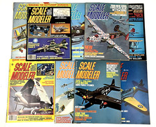 Lot of 9 Scale Modeler Magazines 1969–1981 Vintage Aircraft Armor Car Model Kits segunda mano  Embacar hacia Mexico