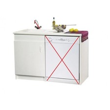 Meuble evier 120cm d'occasion  Saint-Jean-de-Boiseau